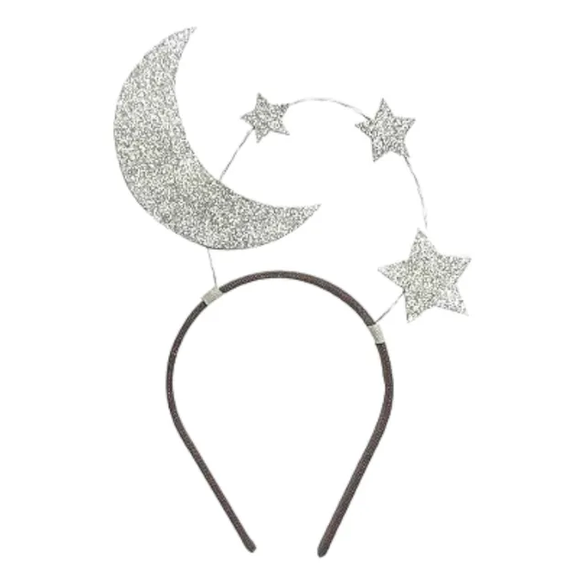 Tiara Lua Carnaval Glitter Eva Infantil Adulto 1 Unidades