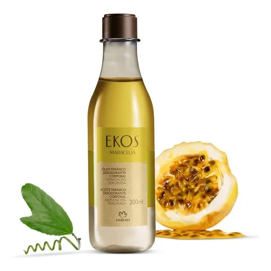 Ekos Maracujá Desodorante Corporal Aceite Trifásico 200ml