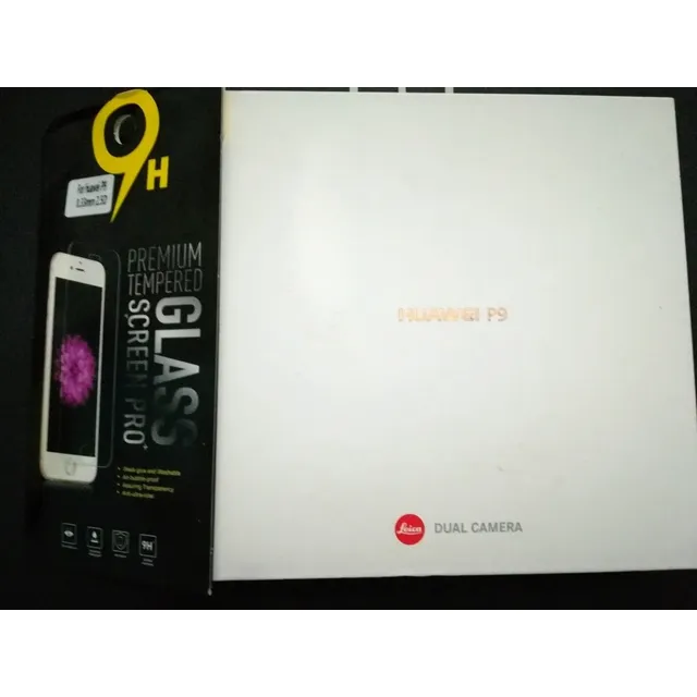Caja De Huawei P9 Leica Con Accesorios Y Vidrio Templado