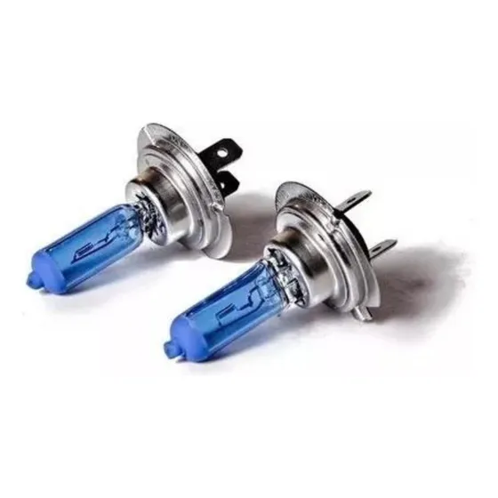 Juego X2 Lamparas H7 55w Xenon Blue Vision 100% Luz Blanca