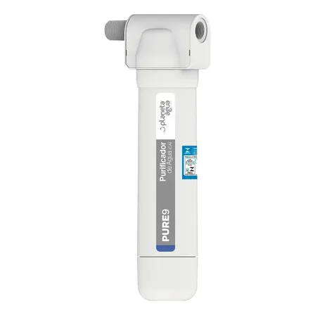 Purificador de Água Planeta Água Pure9 Torneira Pia 60L/h Carvão Ativado