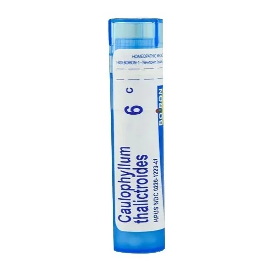 Boiron Caulophyllum 6c Calambres Menstruales 80 Pastillas 