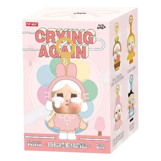 Crybaby Pop Mart Blind Box Color Beige