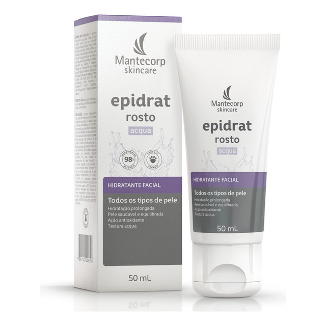 Hidratante Facial Epidrat Acqua 50ml Mantecorp Skincare Momento De Aplicação Dia/noite Tip... Hidratante Facial Epidrat Acqua 50ml Mantecorp Skincare Momento De Aplicação Dia/noite Tip...