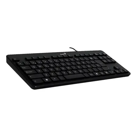 Teclado Compacto Usb Genius Luxemate 110 Español Color Del Teclado Negro