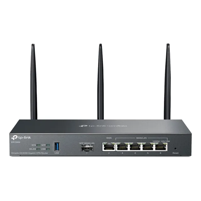 Router Wireless TP-LINK ER706W VPN Gigabit AX3000 Omada
