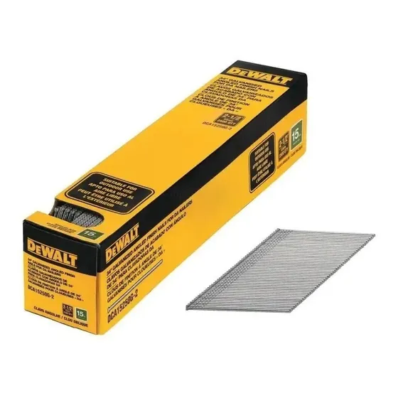 Clavos Dewalt Calibre 15 X 2.5 Pulg. 2500 Pzs