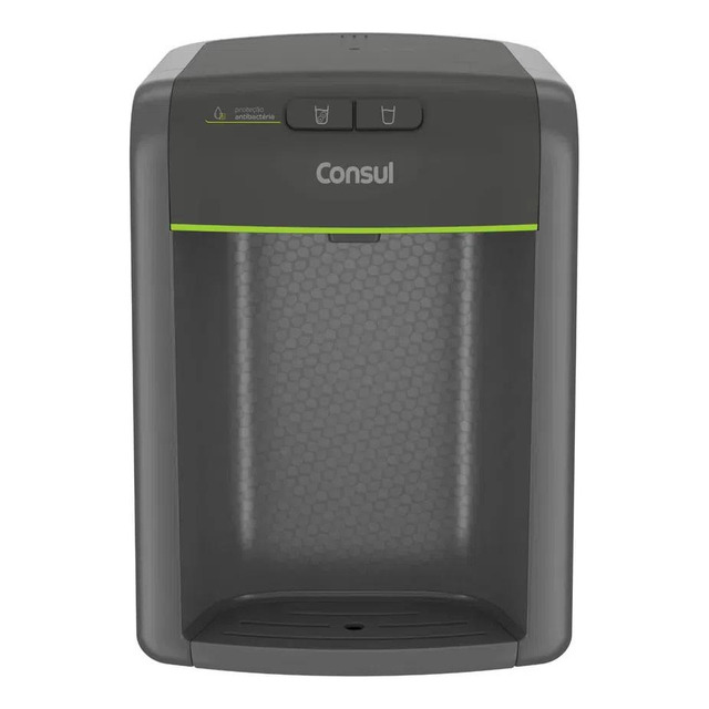 Purificador De Água Consul Cinza Refrigerado Com Proteção Antibactérias Cpb34af 110v/220v Purificador De Água Consul Cinza Refrigerado Com Proteção Antibactérias Cpb34af 110v/220v
