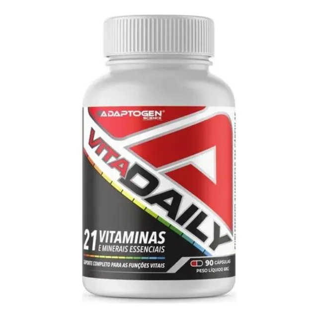 Vita Daily Multivitamínico (90 Cápsulas)-adaptogen Importado