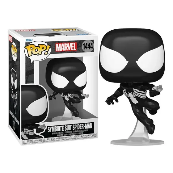 Symbiote Suit Funko Pop Spiderman 1444 Marvel