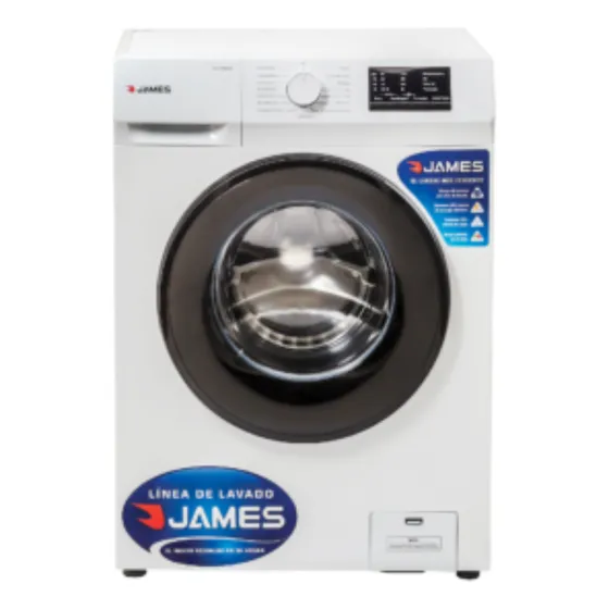 Lavarropas James 1006 6 Kg  + Regalo Ls Home Blanco
