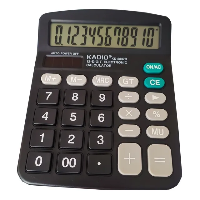 Calculadora Correctora Numero Grande 12 Digitos + Obsequio!