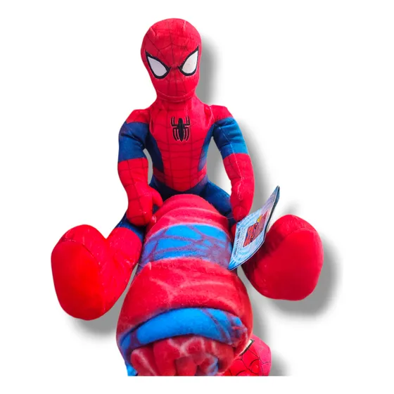 Peluche Spiderman Con Cobija