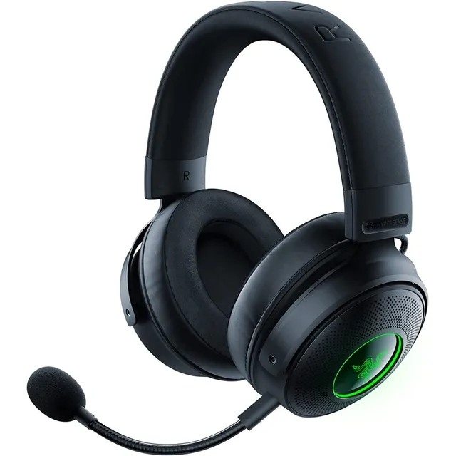Audifono C/microf. Razer Kraken V3 Pro Wireless Hypersense Color Negro Color de la luz RGB