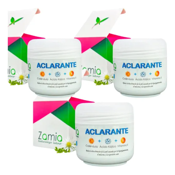 Crema Aclarante De Zamia X3 60g - g a $30965