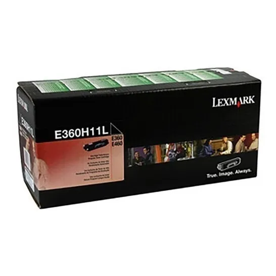 Cartucho Original De Tóner Negro Lexmark E360h11l P-9,000 