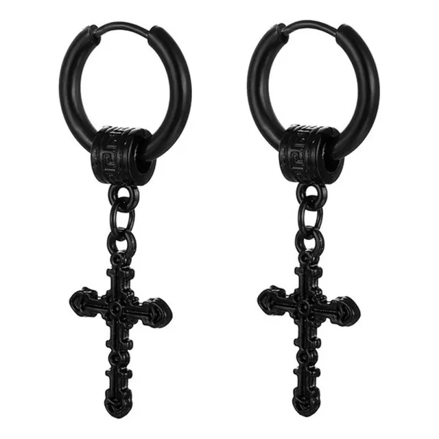 Candongas Aretes Acero Dije Hombre Mujer 8mm