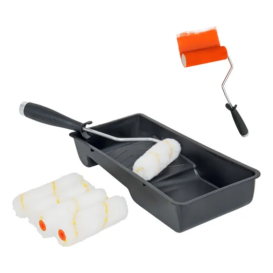 Kit De Rodillo Para Pintar Maneral Charola Y Felpa 15023 Truper