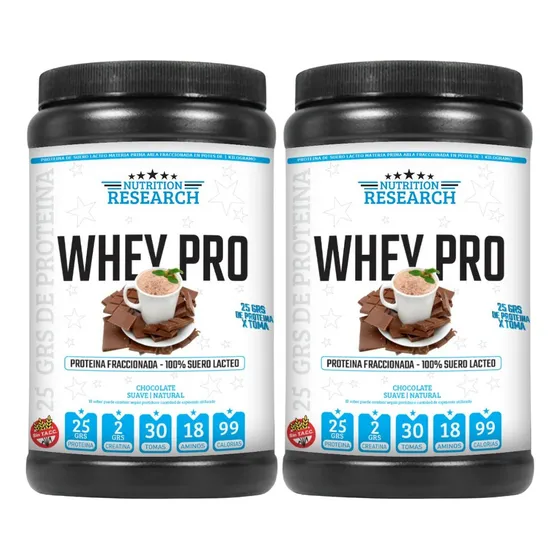 2 Whey Protein Proteína 1 Kg Suero Leche Puro C/ Aminoácidos