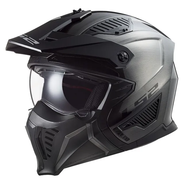Capacete Ls2 Of606 Drifter 4 Em 1 - Darth 2 Drak Darth Ff606