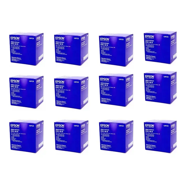 120 Cintas Epson Erc-38b Negr Tmu200d/tm300-a-b-c-d/370/3751