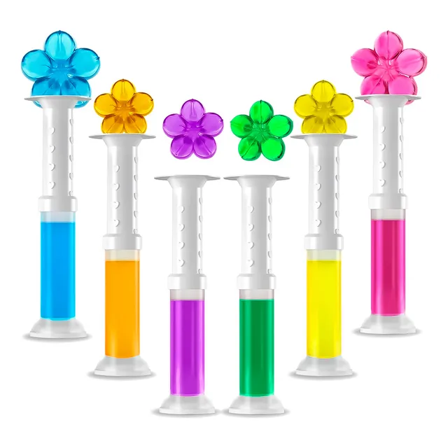 Aromatizante Para Inodoro En Forma De Flor Limpiador En Gel