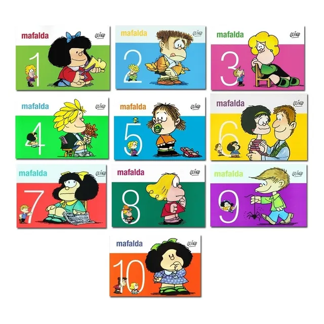 Mafalda Tiras Pack Del 1 Al 10