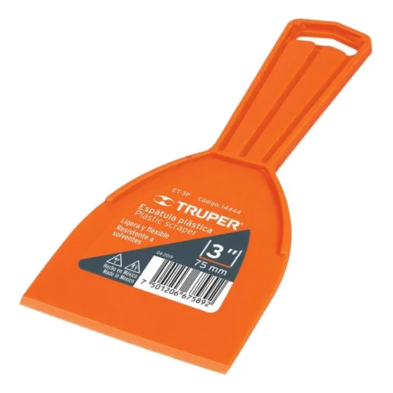 Espatula Plastica 3' Truper 14444