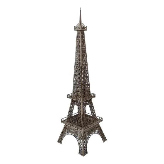 Torre Eiffel Enfeite Decoração Mdf 1,5 Metro 150cm Decoração