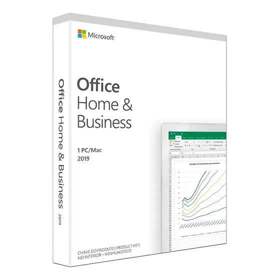 Microsoft Office Home And Business 2019 Box Fisico