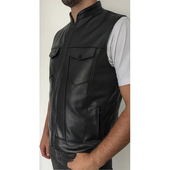 Colete Liso Modelo Americano Sons Of Anarchy