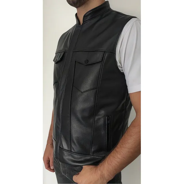 Colete Liso Modelo Americano Sons Of Anarchy