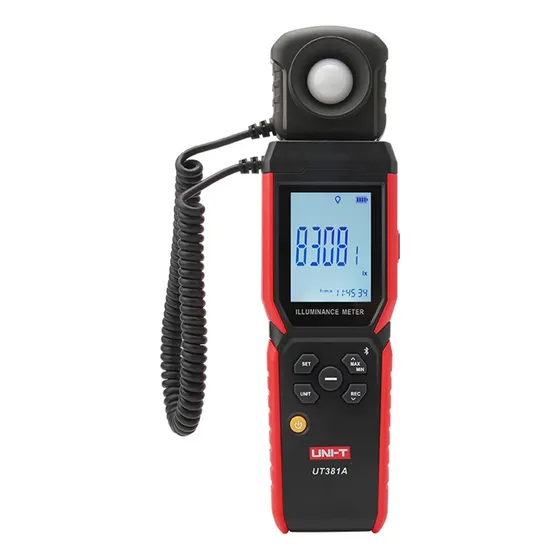 Tester Luxometro Portatil Digital Bluetooth Uni-t Ut381a