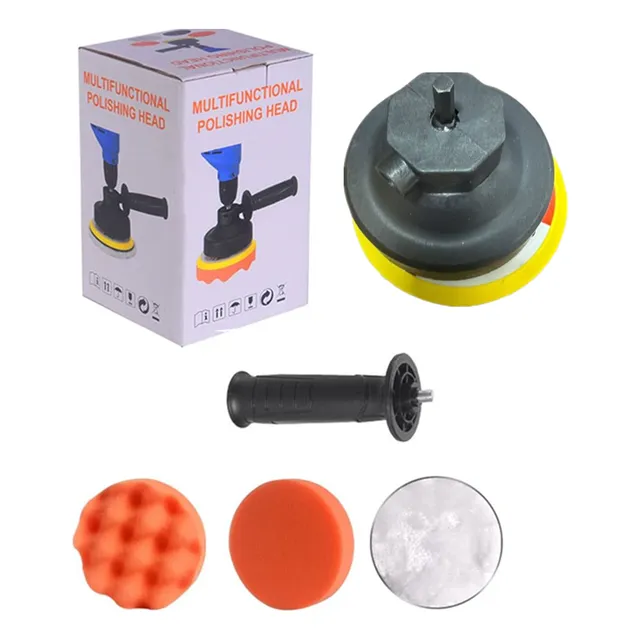 Set Accesorios Discos Esponjas Pulir Pulidoras Auto