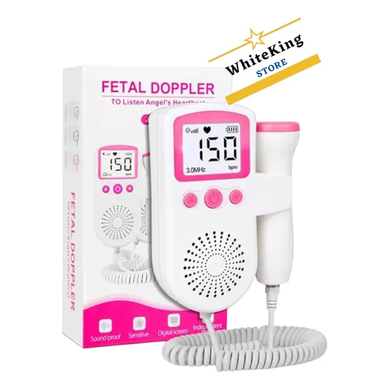 Doppler Fetal Lcd Ultrasonido Latidos Cardiac Embarazo Salud