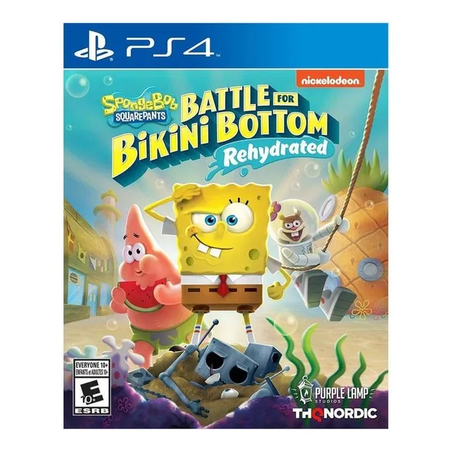 Bob Esponja Batalla Por El Fondo De Bikini Ps4
