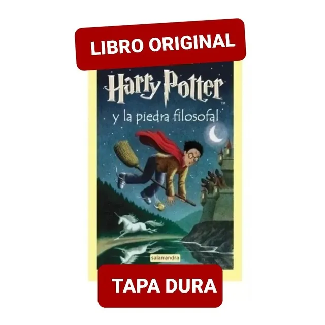Harry Potter Y La Piedra Filosofal (tapa Dura) Nuevo