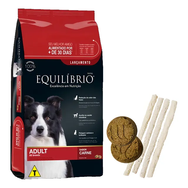 Alimento Equilibrio Perro Adulto Todas Las Razas Carne 2 Kg