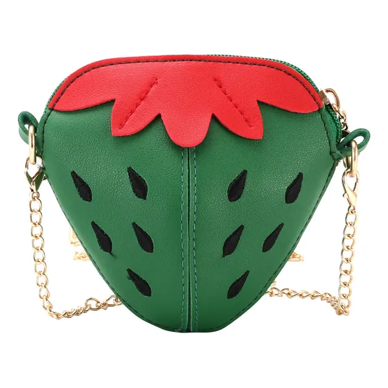 Hombro C 6111 Con Bonito Estampado De Fresas A La Moda Para 