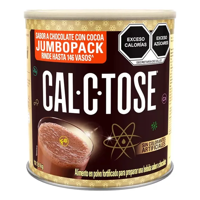Cal-c-tose Chocolate En Polvo Fortificado 1.9 Kg Msi