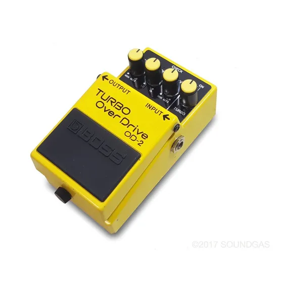 Pedal Boss Turbo Overdrive Od-2 Japonês! Od2 1987 Raridade