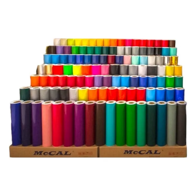 Vinilo Brillante Mccal 6000+ Rollo 0.61x1m Adhesivo