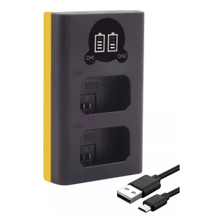 Cargador Dual Usb C De Batería Para Nikon En-el25 Z30 Z50 Cargador Dual Usb C De Batería Para Nikon En-el25 Z30 Z50