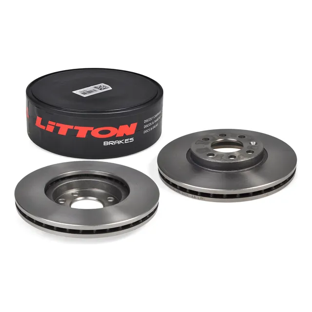 Kit X2 Discos De Freno Delanteros Chevrolet Meriva 1.8 16v