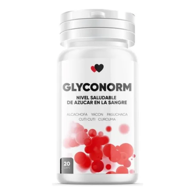 Glyconorm Regulador De Niveles De Azucar - 20 Capsulas