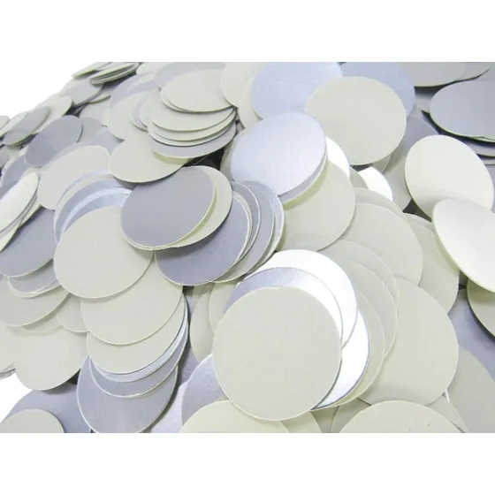 Liner De Inducción Foil De Aluminio Tapas Plásticas Sellos