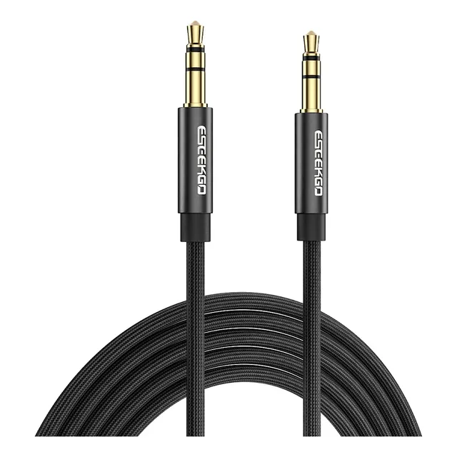Cable De Audio Con Plug Jack 3.5mm Macho Stereo Auxiliar Aux