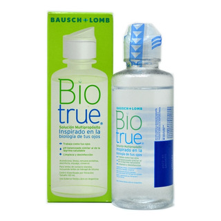Solución Para Lentes De Contacto Bio True 120ml Solución Para Lentes De Contacto Bio True 120ml