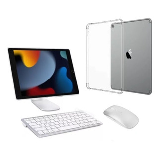 Teclado+ Suporte+ Mouse+ Capa Tpu Para iPad 9ª Geração 10.2 Teclado+ Suporte+ Mouse+ Capa Tpu Para iPad 9ª Geração 10.2