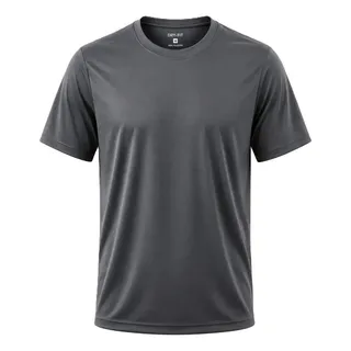 Camiseta Masculina Dry Fit Esportiva Proteçao Uv Academia Chumbo Pontilhado G